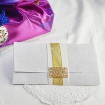 청첩장 결혼식답례 용돈 봉투 초대장 예단 상품권 백색 금