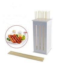 자동 꼬치구이 양꼬치 기계 멀티 회전 캠핑 바비큐 새로운 고기 꼬치 기계 Kabob 메이커 상자 바베큐 도구
