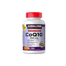 KIRKLAND SIGNATURE KIRKLAND 서명은 더 많은 COQ10 300 MG 100 소프트젤 기대, 한 사이즈, 단색