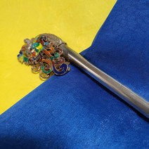 옛날 칠보 은비녀