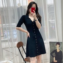 백예린 한혜진 진세연 연예인 옷 사복 원피스 하객룩 블루 지수 제니 신지연 카라 A라인