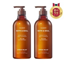 LG생활건강 벨먼 바스앤소울 스트레스 릴리프 로즈마리 바디워시 720ml x 2개입, 없음