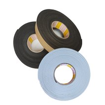 스펀지테이프 1T 15mm x 8M EVA 폼 단면 방음 방진 방충 방한 흑색 백색, 50mm x 8M(검정), 5T