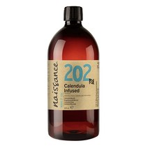 Naissance 금잔화 주입 오일 946.4ml(32온스) - 순수 자연 해바라기 비건 헥산 프리 스킨 손 발에 보습 DIY 뷰티 레시피에 이상적