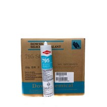 다우코닝 795 구조용 카트리지실리콘 1BOX(24EA), 회색