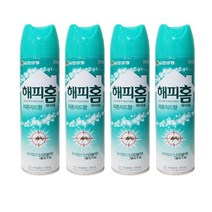 유한양행 해피홈킬라 피톤치드500ml 모기약 살충제, 4개, 500ml