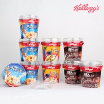 켈로그 컵시리얼 3종 30g 총9컵 어린이간식 아침대용, 9개