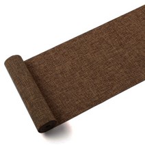 캐프마켓 린넨 감성 테이블러너 원형 사각 테이블보 식탁보, 04 브라운, 4인용 30 x 180 cm