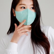 제이퓨어 콜로레 여름용 숨쉬기편한 새부리형 KC 숨쉬기편한 비말차단 9종컬러 마스크 모음 정식판매점, 민트, 1매
