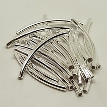 실버상회 925 실버 2t 민자 파이프 20mm 30mm - 5개 / 은부자재 만들기 재료