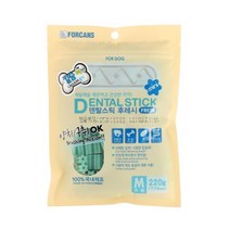 치아건강관리용 칼슘 강아지껌 M 220g 강아지개껌
