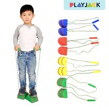 플레이잭 반구걷기놀이 2개1세트 색상랜덤, 엘로우1세트