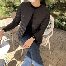 (KC인증/당일발송/사은품) 여성 경량패딩 다운 100% 자켓 라운드 V넥 투웨이 (8컬러)