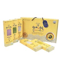 귀리 국수선물세트 200g x 5종 플레인 새싹귀리 자색고구마 들깨 단호박 오색국수