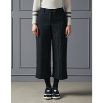 22FW [PREMIUM] 블랙 와이드핏 퀼팅 팬츠 DNPA2D803BK