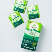 오가닉인디아 툴시 홀리바질 오리지널 25 차 티백오가닉인디아 툴시 툴시차 인도차 인도티 툴시티 티백 생강차 생강, 본상품