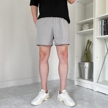 남자 여름 아이스 스판 3부 5부 밴딩 반바지(6COLOR)