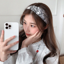 수스다 트레이딩 요가 헤어밴드 반다나 터번 머리끈 헤어끈