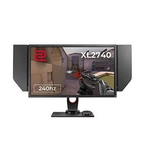 BenQ ZOWIE XL2740 27인치 240Hz 게이밍 모니터 GSync 호환/어댑티브 싱크 1080p 1ms 경쟁력 블랙 이퀄라이저 사용자 지정 디스플레이 프로필용 S 스위치, 27인치_240Hz/S 스위치 포함