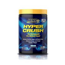 아르기닌 MHP Hyper Crush Pre-Workout - 30 Servings Blue Ice Extreme Energy Performance and Pump Inform