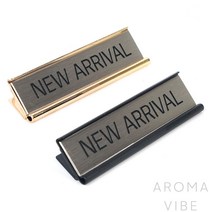 VEDANA NEW ARRIVAL 사인 스텐표지판, 골드