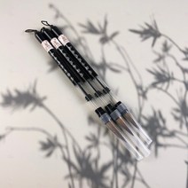 붓글씨 민화 바림붓 리필용 충전식서예붓늑대 중, 단품, 단품