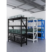 창고 파레트 진열대 작업대 적치대 공장 대형 보관함, 105x40x200cm파란색