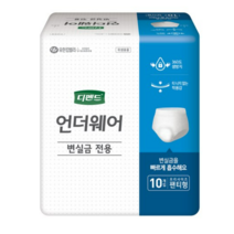 디펜드 남녀공용 변실금 언더웨어 성인기저귀, 1세트, 3개