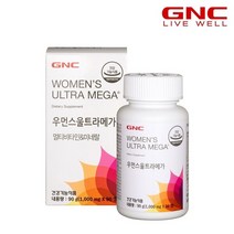 [GNC] 우먼스울트라메가 멀티비타민 앤 미네랄 (90정) 45일분