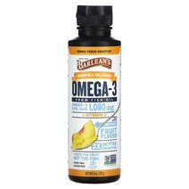 발린스 오메가3 피쉬오일 EPA DHA 고함량 1080mg 망고피치 액상 227g, 상품, 1개