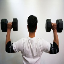 STRONGBRO 헬스 팔꿈치 보호대 무릎 엘보 스트랩 엘보우랩 파워 리프팅 아대 밴드 웨이트 크로스핏 역도, 블랙그레이-1개