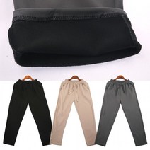 기모 211057 남녀공용 세미 안감 일진 팬츠 밴딩