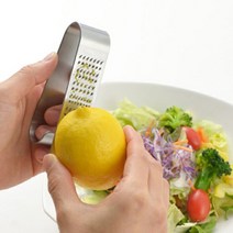(일본) 요시카와 핸디 올스텐 치즈 강판 레몬 오렌지껍질 제스터 그레이터