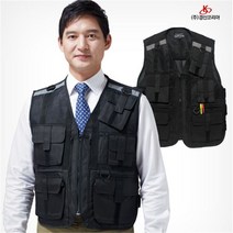 경신코리아 KSK 777 사계절 작업복 경호조끼 특수조끼 경비조끼 퀵 오토바이 택배 배달 조끼