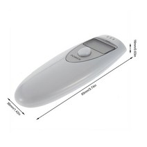 알콜도수측정기 LCD 디스플레이와 전문 디지털 알코올 테스터 핸드 헬드 미터, [01] WHITE