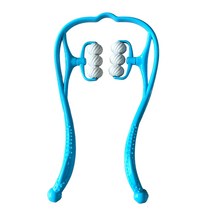 살림데이 4세대 2way 다용도 지압 롤러 셀프 휴대용 마사지기 안마기, 1개