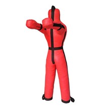 유도 주짓수 샌드백 격투기 인명 구조 인형 더미 훈련, 레드 120CM 15KG
