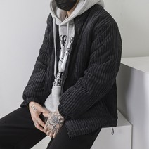 왕골덴 오버핏 웰론 패딩 점퍼