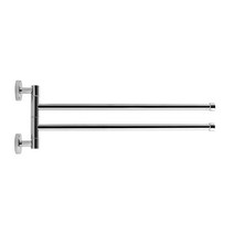 GCE046645 *디아코니아* 모던바쓰 2단 수건걸이 회전식 욕실걸이, 1