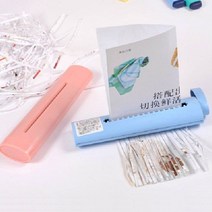 올콕나카바야시 핸디형 휴대용 문서세단기 NSH-H01 용파쇄기 세단기 종이 영수증 파쇠 수동세 용세+allcokㅍㄱ, 옵_Mild Pink