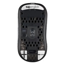 Xtrfy MZ1 무선 마우스 슈퍼글라이드 글라스 마우스피트 화이트 Pulsar XMZSGW