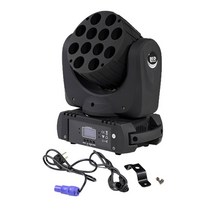 파이오니아 DJ케이스 dj lyre dmx 무대 조명 led 이동 헤드 led 빔 12x12w rgbw 전문 무대 dj 미니 led 10w 스팟 빔 홈 shehds 호환, 12x12w rgbw led 빔, 미국 플러그