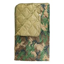 CAMPA 군용포단 침랑 밀리터리 미군 이불, 노란 단풍잎 큰 나무