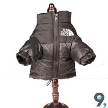강아지경량패딩 명품패딩 올인원패딩 개타고니아 발열 초경량 패딩점퍼 애견의류 누빔 애견겨울옷, XXL, Black