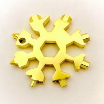 패스툴 눈송이 도구 카드 조합 다기능 스크루 드라이버 렌치 멀티, 05 Gold