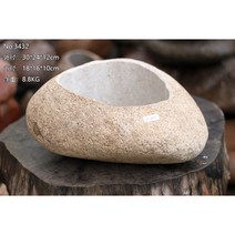 대형 물확 돌확 돌수반 도자기 연꽃 꽃꽃이 수반 수경 수생 식물 연꽃 특이한 화분 인공연못, 라이트브라운3432