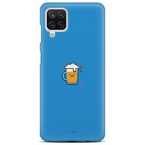 갤럭시A12 케이스 푸드아이콘 디자인 하드