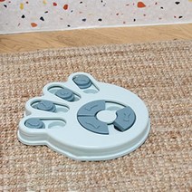 펫트롱 스핀 토이 강아지 노즈 워크 퍼즐 발바닥, 1개, 블루