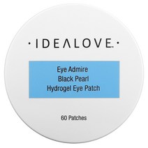 Idealove 아이 어드마이어 블랙 펄 하이드로젤 아이 패치 패치 60개