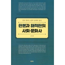 판본과 해적판의 사회 문화사:한국 현대 소설의 분화와 굴절, 역락, 김영애